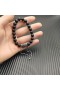 David Yurman des Hommes Spirituels Perles Bracelet en Argent Sterling avec Onyx Noir 8mm