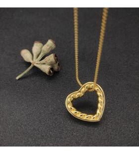 David Yurman Coeur des Femmes Amulette Or Jaune 18 carats 11mm