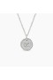 David Yurman Initial Charme Sterling Silber mit Diamant-K
