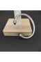 David Yurman Women ' s Classic Kabel Manschette Armband Sterling Silber mit 14K Gelb Gold und Dunklem Grün Diamanten 5mm