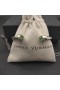 David Yurman Women ' s Classic Kabel Manschette Armband Sterling Silber mit 14K Gelb Gold und Grün Diamanten 5mm