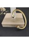 David Yurman Women ' s Classic Cablespira Manschette Armband 18K Gelbgold mit Champagner Diamanten 5mm