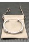 David Yurman Women ' s Petite Helena Classic Cable Station Manschette Armband Sterling Silber mit Diamanten 7mm
