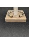 David Yurman Women ' s Renaissance Cablespira Manschette Armband Sterling Silber mit 18K Yellow Gold and Amethyst 5mm