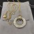 David Yurman Women ' s Pavé Crossover Anhänger Halskette 18K Gelb Gold mit Diamanten 30mm