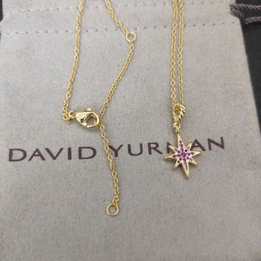 David Yurman North Star Φυλαχτό 18K Αυξήθηκε Χρυσό με Διαμάντια 15mm