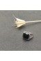 David Yurman 14MM Ομαλή Πλατεία Black Diamond Δαχτυλίδι