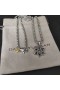 David Yurman Καλώδιο Αστέρι του Δαβίδ Φυλαχτό Ασημένιο 19mm