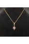 David Yurman North Star Φυλαχτό 18K Αυξήθηκε Χρυσό με Διαμάντια 15mm
