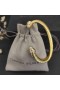 David Yurman γυναικεία Classic Cablespira Σφαλιάρα Βραχιόλι 18Κ Κίτρινο Χρυσό με Διαμάντια 7mm