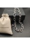 David Yurman γυναικεία Μάντισον Κολιέ με Αλυσίδα Ασημένιο με 18K Αυξήθηκε Χρυσό 8.5 mm